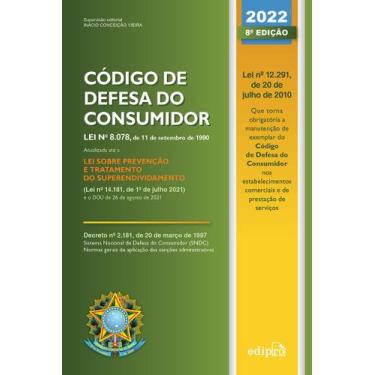 Imagem de Livro - Código De Defesa Do Consumidor 2022