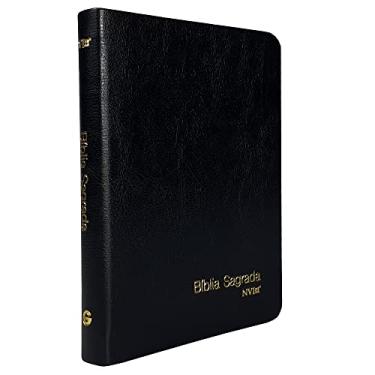 Imagem de Bíblia NVI slim compacta luxo Preta: Mais leve, mais prática mesmo conteúdo!