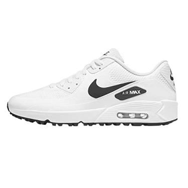 Imagem de Nike T nis masculino Air Max 90 Golf Branco/Preto (CU9978 101), Branco/preto, 4