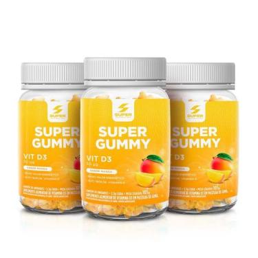 Imagem de Kit 03 Gummy Vit D3 Sunshine (30 Gomas) - Super Nutrition
