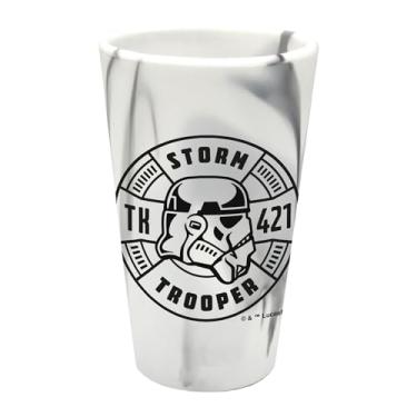 Imagem de WinCraft Copo de silicone de 473 ml Star Wars EP4 Original Trilogy Storm Trooper