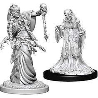 Imagem de Dungeons and Dragons D&D Nolzurs Marvelous miniaturas sem pintura: Wave 6: Green Hag & Night Hag