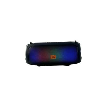 Imagem de Caixa De Som Xertmt Led Bluetooth 5.1 Portátil Sd Bass Boost - Pecks, 
