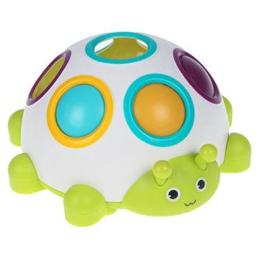 Imagem de Joaninha Baby Educativa Brinquedo de Aprender Cores com Bolinhas - Art