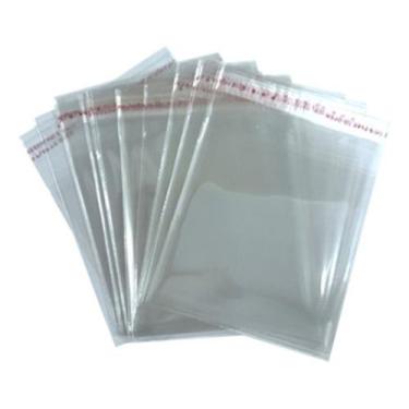 Imagem de Saco adesivado plástico BOPP 17x22+3 500 unidades - Onix