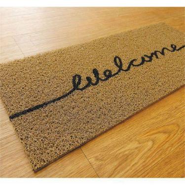 Imagem de Tapete Capacho Para Porta de Apartamento Welcome 70x30 cm - Zap Tapete