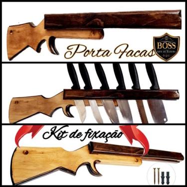 Imagem de Porta  Facas e Organizadores modelo Escopeta CBC Military - Boss Arte 