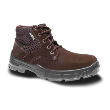 Imagem de Bota de Camurça Marrom com Cadarço N43 CA40872 Bracol