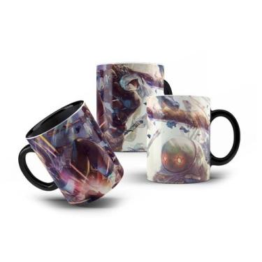 Imagem de Caneca de Porcelana Nier Automata 2B Cenário YorHa Elite - VilelaGG