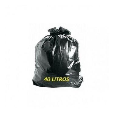 Imagem de Saco De Lixo 40 Litros Reforçado 50 Un. - HIGIPACK