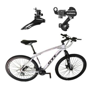 Imagem de Bicicleta Aro 29 Gti Roma Alumínio Câmbios Shimano 21v Freio A Disco G
