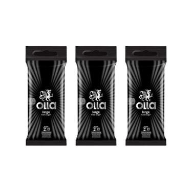 Imagem de 18 Camisinhas Preservativo Olla Tamanho Large