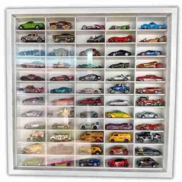 Imagem de Expositor 60 Nichos - Compatível com Hot Wheels cod 13001 - Genérico
