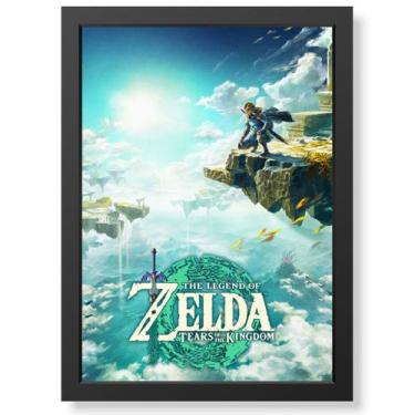 Imagem de Quadro Decorativo The Legend of Zelda Tears of the Kingdom geek.frame 