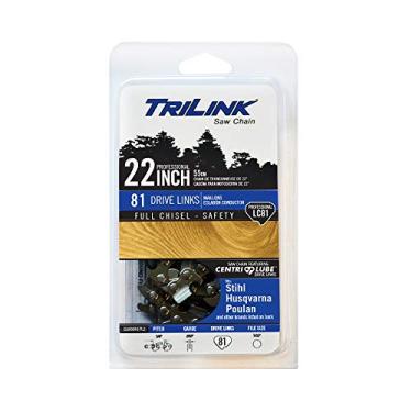 Imagem de Trilink Saw Chain CL85081TL2 Cinzel de corrente 3/8 STD 050 81DL, preto