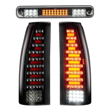 Imagem de Bomusou Kit de luz traseira + 3ª luz de freio adequado para Chevy & GMC C1500 K1500 1988-1999, C2500 C3500 K2500 K3500 1988-2000, para Blazer 1992-1994, para 150490