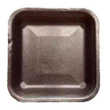 Imagem de Bandeja De Isopor Preta B01 Funda 15X15X1,8Cm A30 400Un - Ultra