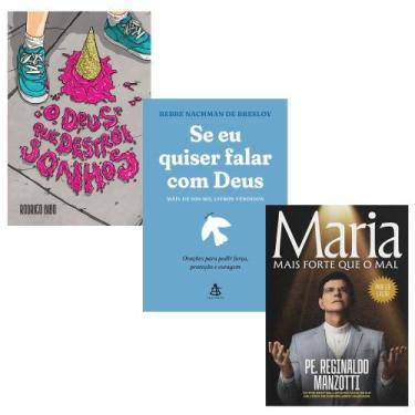Imagem de Kit 3 Livros, Se Eu Quiser Falar Com Deus + O Deus Que Destrói Sonhos 