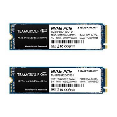 Imagem de TEAMGROUP MP33 512GB 2パック SLCキャッシュ 3D NAND TLC NVMe 1.3 PCIe Gen3x4 M.2 2280 内蔵ソリッドステートドライブ SSD (読み取り/書き込み1,700/1,400MB/s) ノートパソコン&PCデスクトップに対応 TM8FP6512G0C1P1