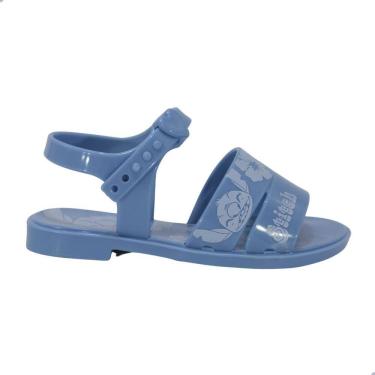Imagem de Sandália Infantil Grendene Kids Stitch Com Relógio Azul