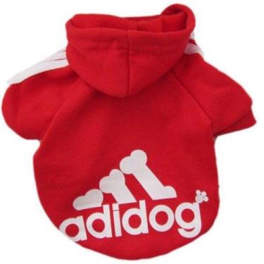 Imagem de Roupa Para Cachorro Médio Porte Casaco Com Capuz - DOG, 6-VERMELHO/5XL