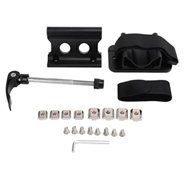 Imagem de Liga de alumínio de bicicleta de bicicleta de montagem do garfo de bicicleta para bicicleta para conversão SUV Bicicleta fixando preto 772g 1,7lb com alavanca rápida alavanca