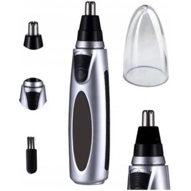Imagem de Aparador de Pelos Nariz e Orelha Portátil – Lâmina Inox, Cabeça Hipoalergênica, Design Ergonômico – Uso Unissex, Ideal para Higiene Pessoal