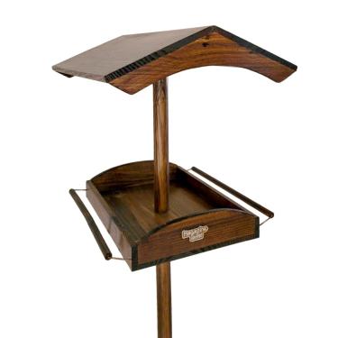 Imagem de Comedouro Tratador M Para Pássaros Livres Casinha Alimentador De Passarinho Madeira