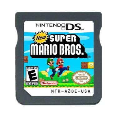 Imagem de Cartucho De Jogo Super Mario Series Bros DS Para NDSI 3DS Versão Ameri