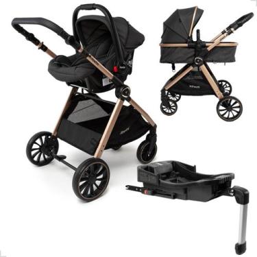 Imagem de Bebê Conforto Que Vira Carrinho + Base Isofix + Carrinho - Infanti, Pr