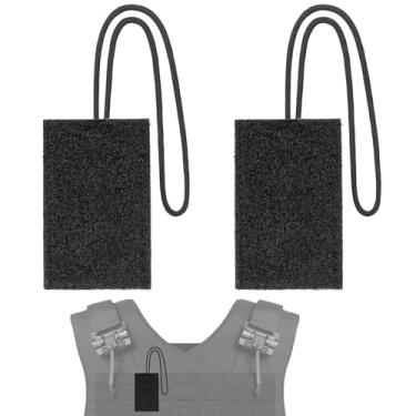 Imagem de Ullnosoo Suporte de rádio para microfone, clipe de microfone para polícia, pontos super fortes que não quebram, suporte de microfone de rádio para aplicação da lei para acessórios de colete