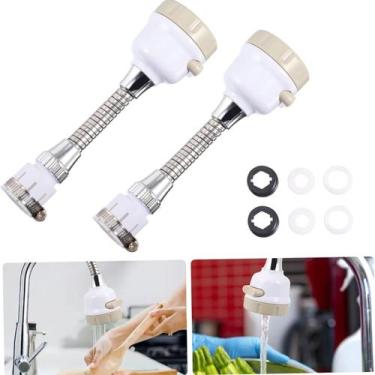 Imagem de Extensor De Torneira Giratório Com Três Jatos Fácil De Usar Envio Relâ