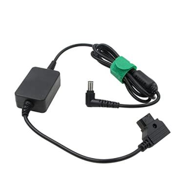 Imagem de HangTon Cabo de alimentação para câmera Sony FX6 FX9, encaixe em V para cilindro DC, tensão regulada 19,5 V, 90 cm