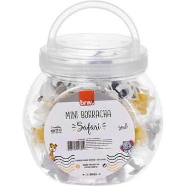 Imagem de Borracha Decorada Safari Mini 3Modelos - BRW