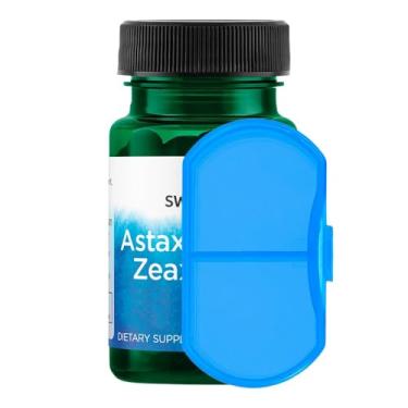 Imagem de Porta Cápsulas Comprimidos + A.s.t.a.x.a.n.t.i.n.a e Z.e.a.x.a.n.t.i.n.a 60 Softgels Importado