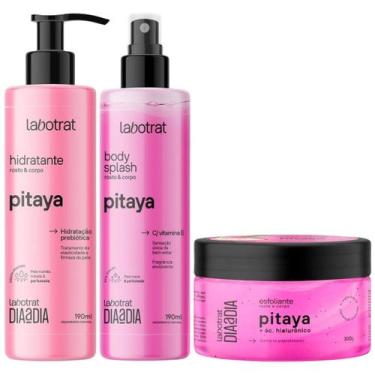 Imagem de Kit Body Splash + Esfoliante + Hidratante Corpo E Rosto Labotrat Cheir