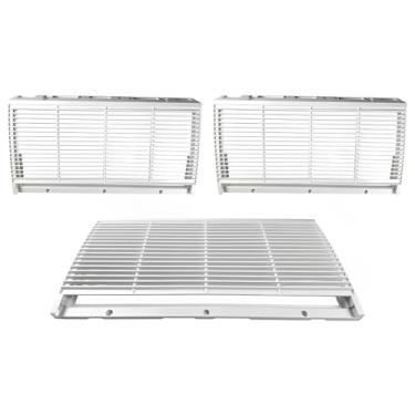 Imagem de Kit 3 Grades Grelha do Filtro para Ar Condicionado Piso Teto 48.000/60.000 Btu/h Compatível Carrier Space