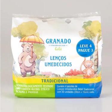 Imagem de Granado leços umedecidos tradicional leve 4 pague 3