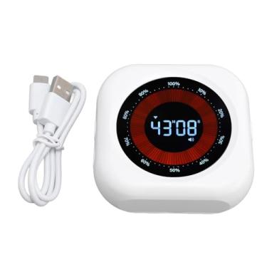 Imagem de GLOGLOW Timer Digital Magnético, Cronômetro de Mesa Recarregável Silencioso Com Exibição VA, Volume de Brilho Ajustável Backing Magnético de Carregamento USB Ideal para Cozinhar Encontro