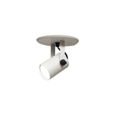 Imagem de Spot Móvel Taschibra Cannon para 1 Lâmpada MR16 GU10 Bivolt, Branco