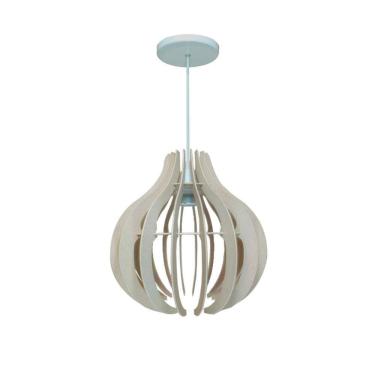 Imagem de Luminária de Teto Pendente Ana Maria 30cm E27 Cor Mármore