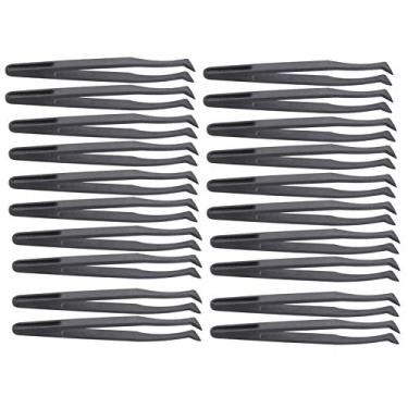 Imagem de aqxreight 20 Peças Tweezers Antiestáticas de Fibra de Carbono para Reparos Eletrônicos, de Relógio e Telefone