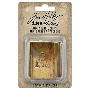 Imagem de Tim Holtz Iddeaology Mini Stencil Chips