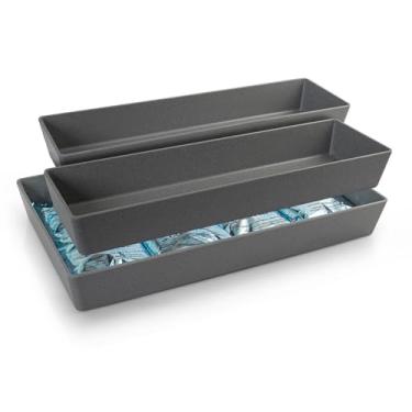 Imagem de Mesa Térmica Fria 50x30 Melamina 2 Cuba Gelo Gel Gourmet Mix