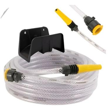 Imagem de Mangueira Para Lavar Carro Flexivel Resistente 30 Metros Irrigar Jardi