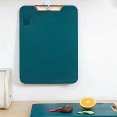 Imagem de Tábua de Corte Retangular com Alça, Antibacteriana, à Prova de Mofo, Anti-rachaduras, para Cozinha