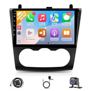 Imagem de Leadfan Estéreo automotivo para Nissan Altima 2008 2009 2010 2011 2012 sem fio CarPlay Android Auto, tela sensível ao toque IPS de 9 polegadas, rádio veicular para câmera de backup Altima Bluetooth FM