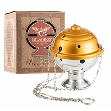 Imagem de TURIBULO ALUMINIO - DOURADO FOSCO