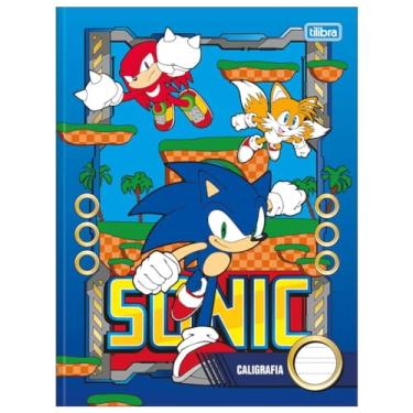 Imagem de Caderno de Caligrafia Sonic 40 Folhas Tilibra 1044618