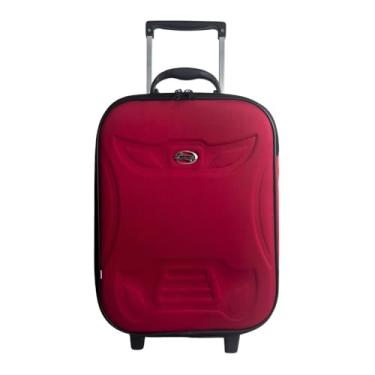 Imagem de Mala de Bordo 10Kg padrão ANAC forrada e Resistente (Vermelho)